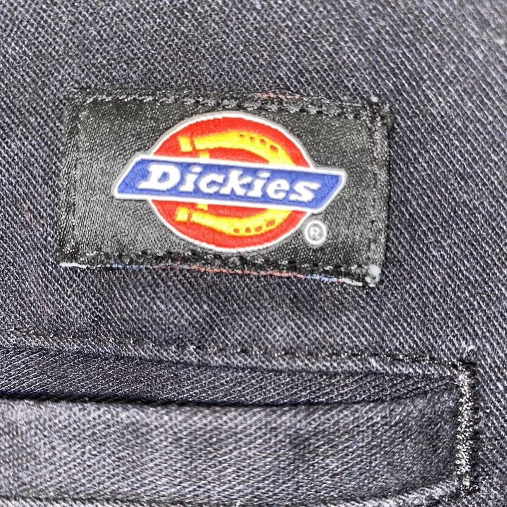 Dickies Men's Black Canvas Cargo Shorts W44 Inseam 10